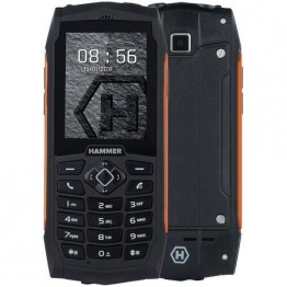 Telefon mobil myPhone Hammer 3, Retea 2G, IP68, Portocaliu